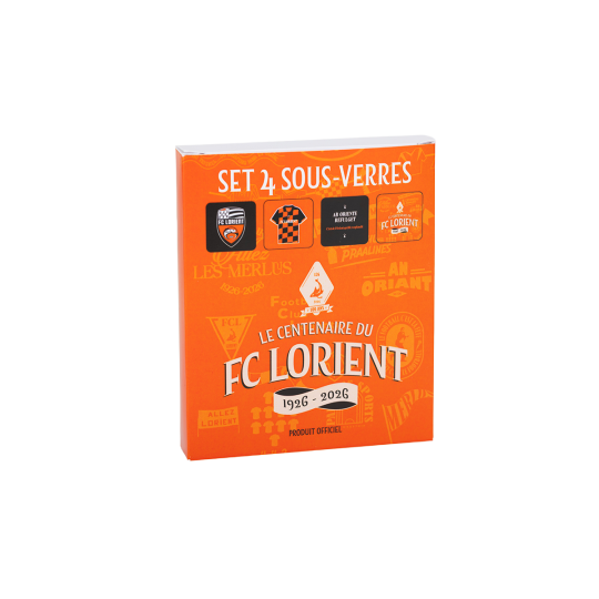 SET DE 4 SOUS-VERRES