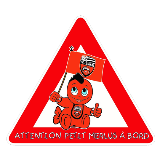 AUTOCOLLANT BEBE FCL A BORD